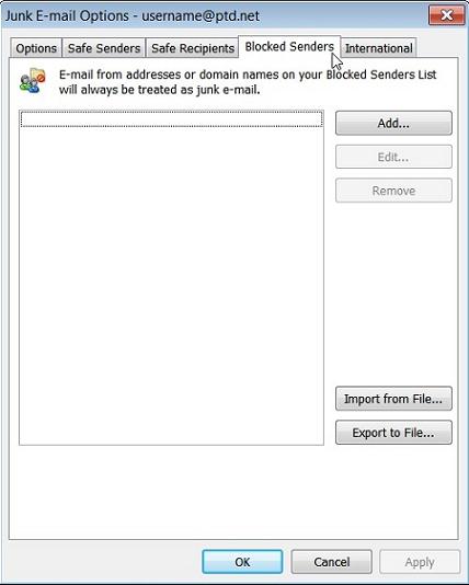 How to stop spam by configuring Outlook Junk  Filter properly